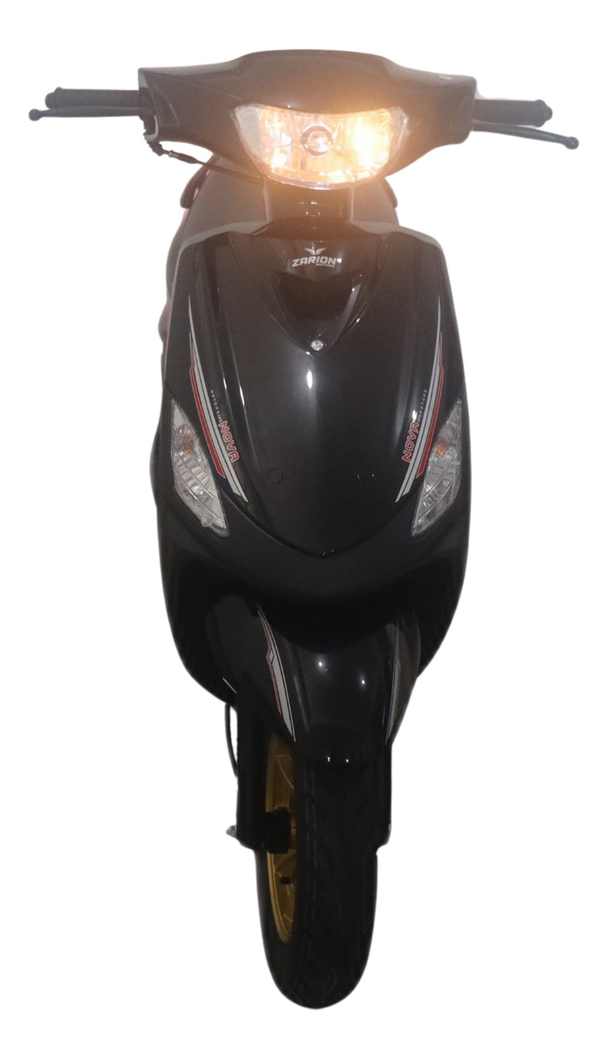 Zarion Nova 125cc negra - frontal